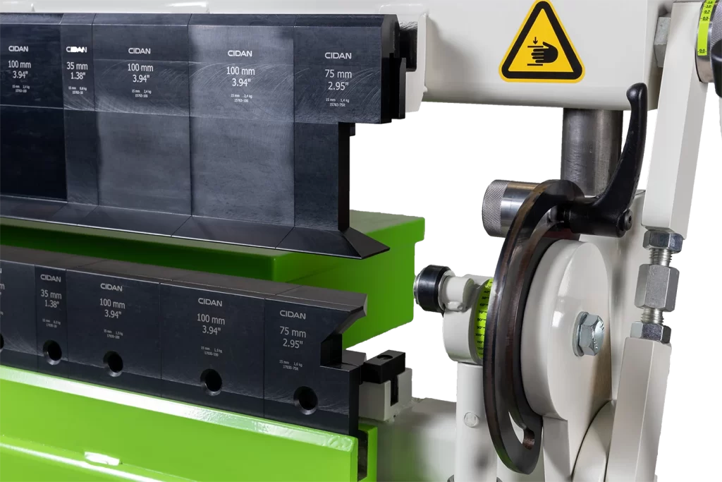 corner tools for cidan manual folder mfb on white background