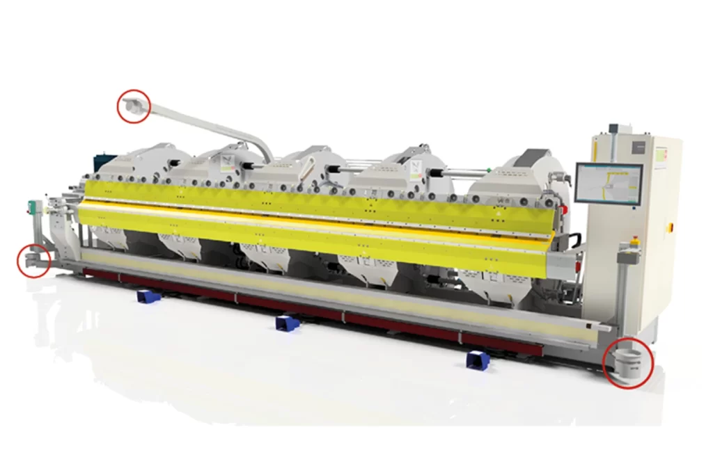safety with three scanners around a thalmann td double folder