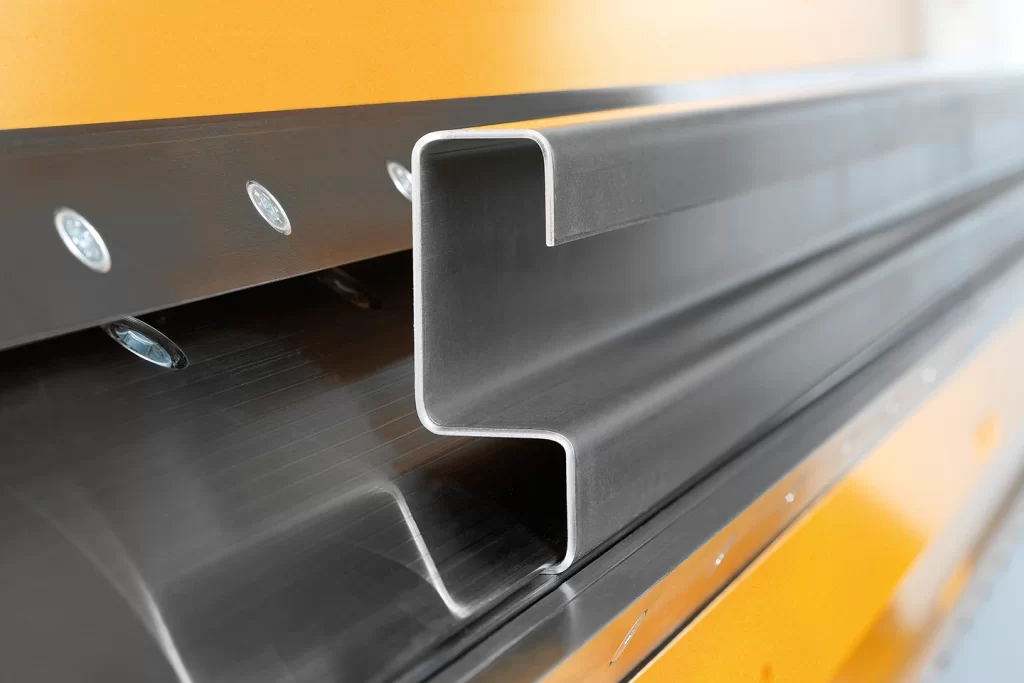 folding of thick sheet metal in thalmann tc double folder