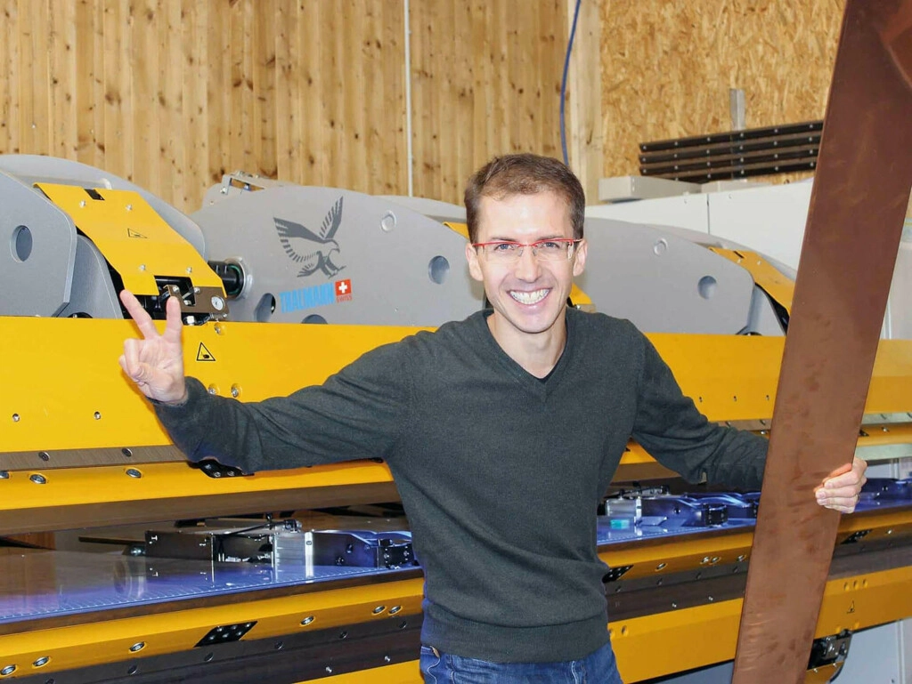 Den dubble olympiamästaren är väldigt nöjd med långbockaren TD dubbelbockare från THALMANN