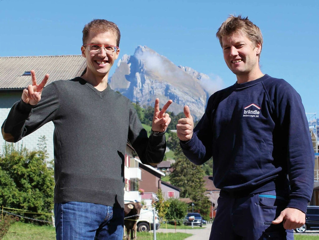 Josias och Simon Ammann