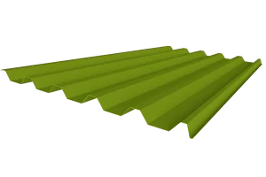 rendered sheet metal profile tr-45 on white background